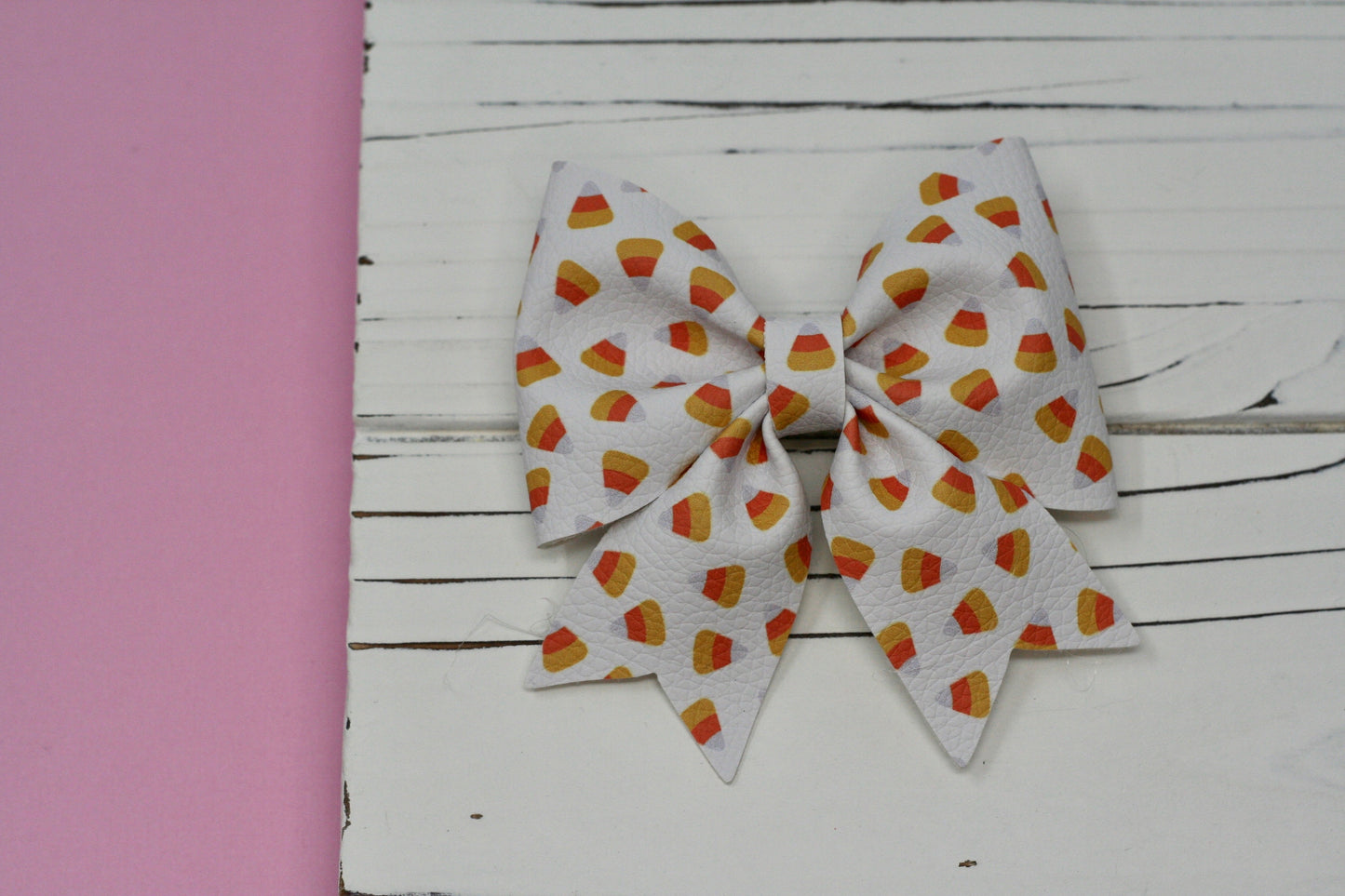 Candy Corn Maizie Bow