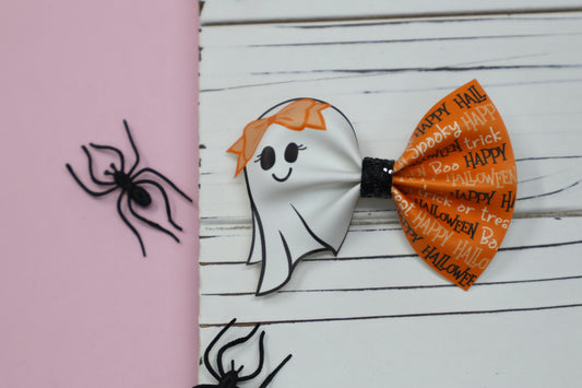 Boo-tiful Ghoul Shape Bow