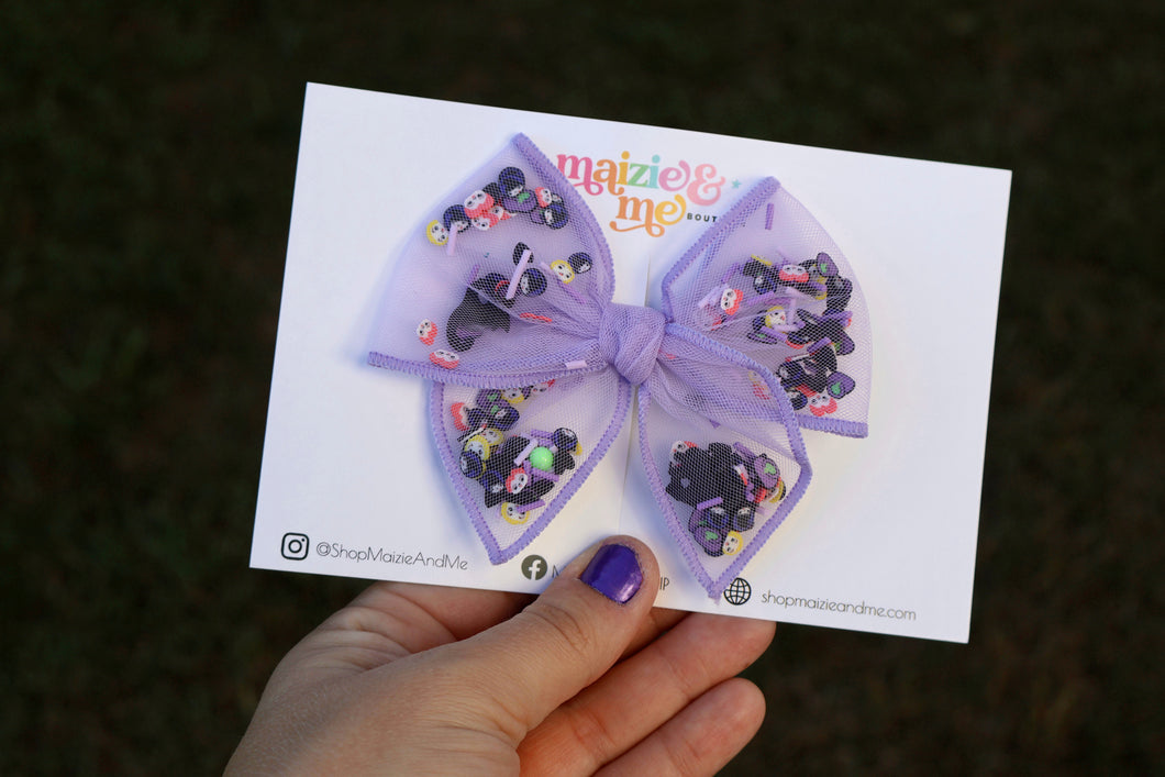 Sister Witches Remi Shaker Bow (ALLIGATOR CLIP ONLY)