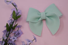 Load image into Gallery viewer, Pastel Solid Gracie Bow (Alligator Clip Only)
