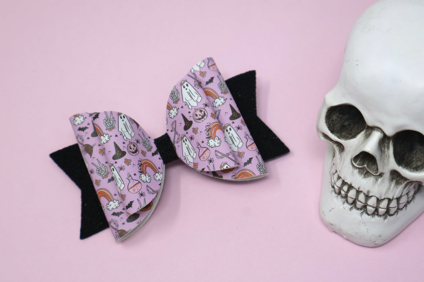 Boho Halloween Large Ellie Bow