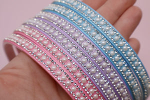 Rhinestones and Pearls Headband