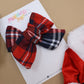 Cozy Christmas Plaid XL Everly Bow