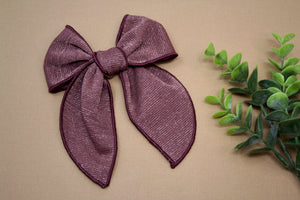 Sunkissed Tinsel Large Remi Bows