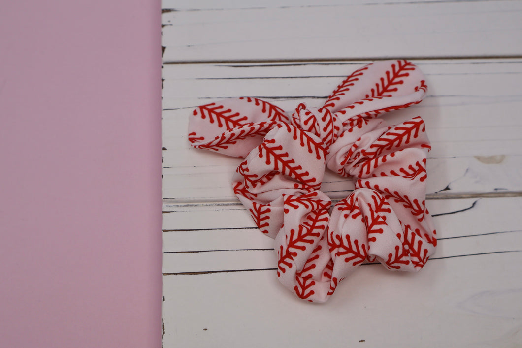 Baseball Stitching Scrunchie