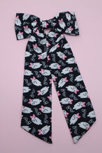 Load image into Gallery viewer, Girly Ghosts Large Coquette Bow (Alligator Clip Only)
