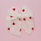 Simple Hearts Muslin Gauze Medium Remi Bow