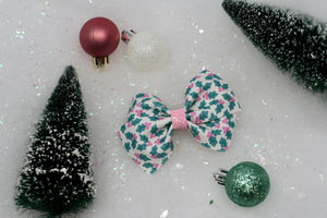 Pink Holly Jayme Bow