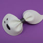 GLOW IN THE DARK Ghostie Shape Bow