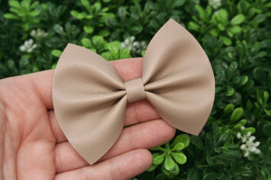 Taupe Baby Kate Bow