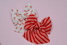 Load image into Gallery viewer, Candy Cane Lily Bow
