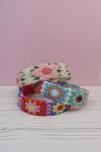 Granny Square Crochet Headband