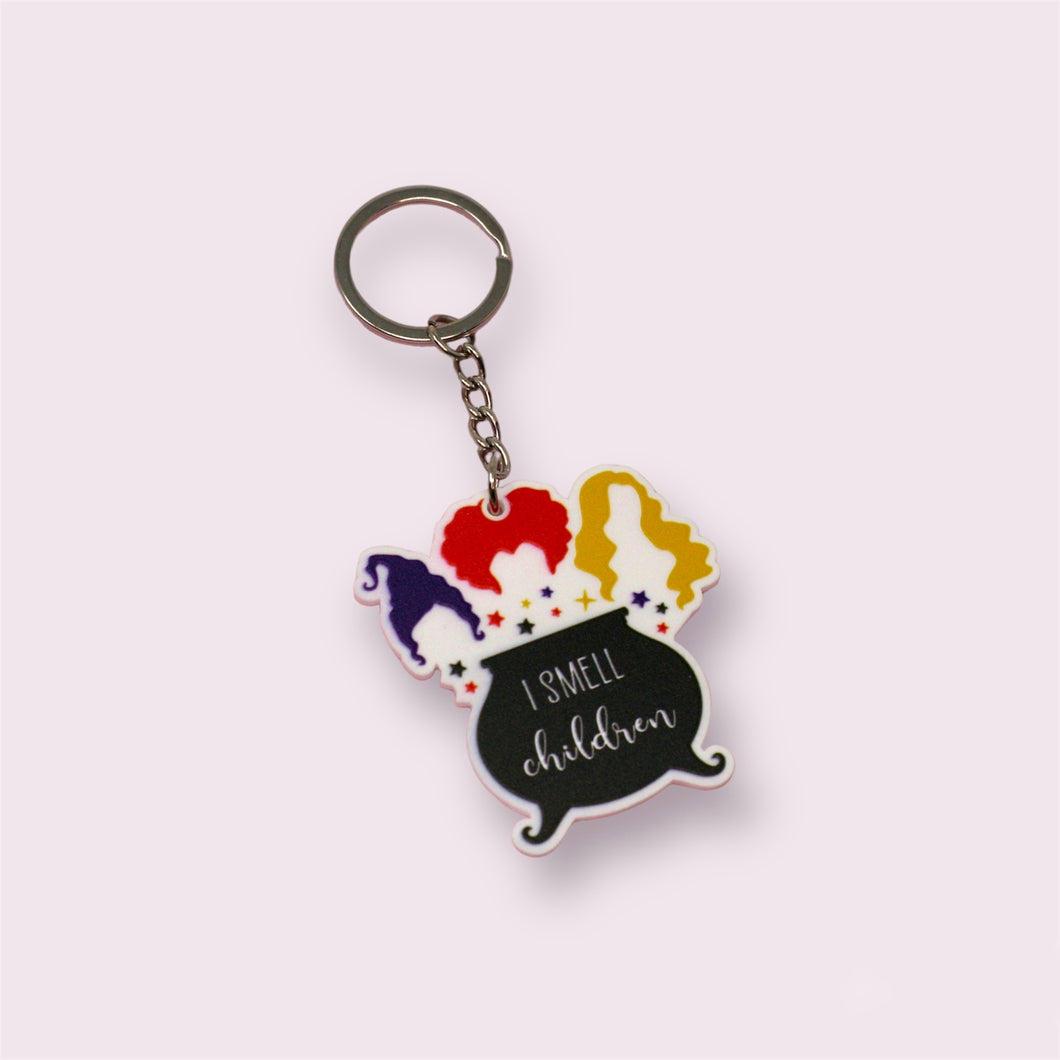 Witch Sisters Acrylic Keychain