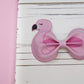 Flamingo Floatie Shape Bow