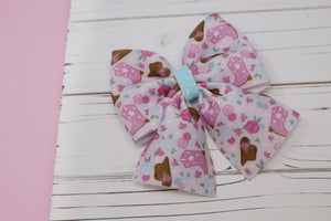 Cowgirl Chic Lily Bow (Alligator Clip Only)