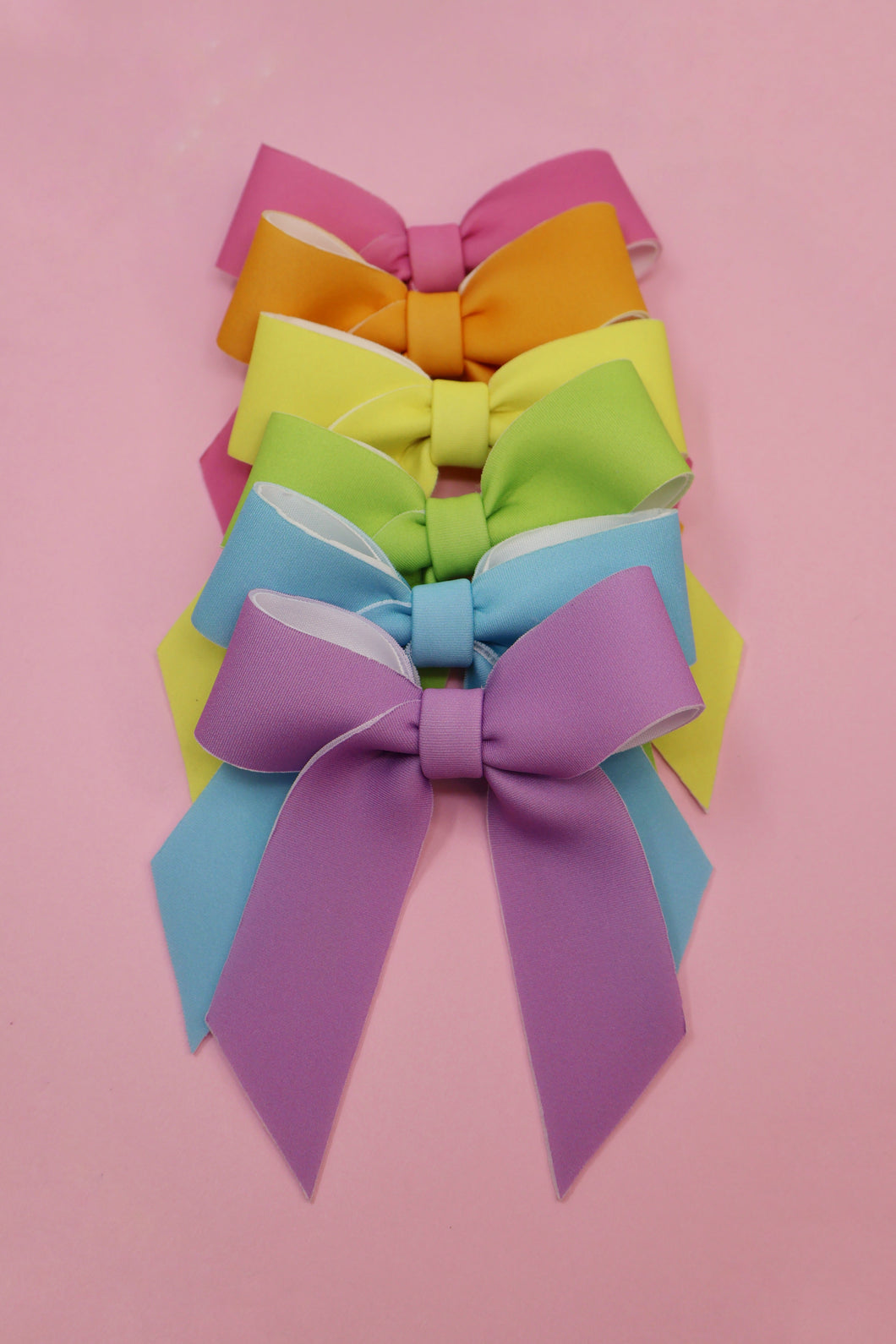 Rainbow Brights Caroline Bow (Alligator Clip Only)