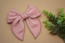 Load image into Gallery viewer, Sunkissed Tinsel Large Remi Bows
