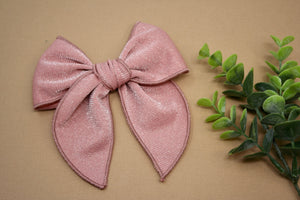 Sunkissed Tinsel Large Remi Bows