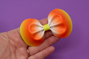 Candy Corn Shape Bow