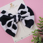 Cow Print Capri Bow