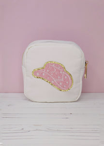 Pink Cowgirl Cube Luxe Bag