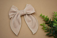 Load image into Gallery viewer, Sunkissed Tinsel Large Remi Bows
