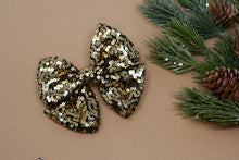 Load image into Gallery viewer, Celebration Sequin Avery Bow (Alligator Clip Only)
