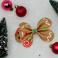 Gingerbread Gal Shape Bow