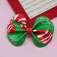 Christmas Candy Cane Shape Bow