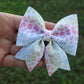 Rainbow Ombré Leopard Maizie Bow