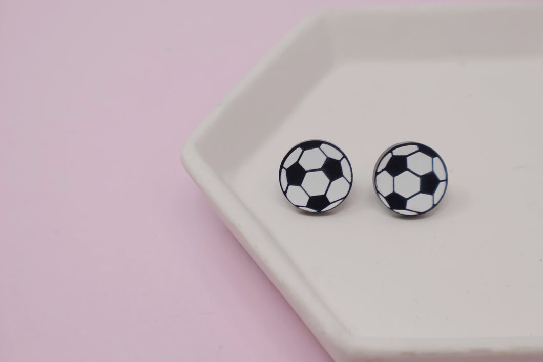 Soccer Ball Acrylic Studs