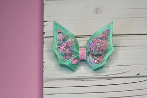 Pastel Bats Shaker Bow