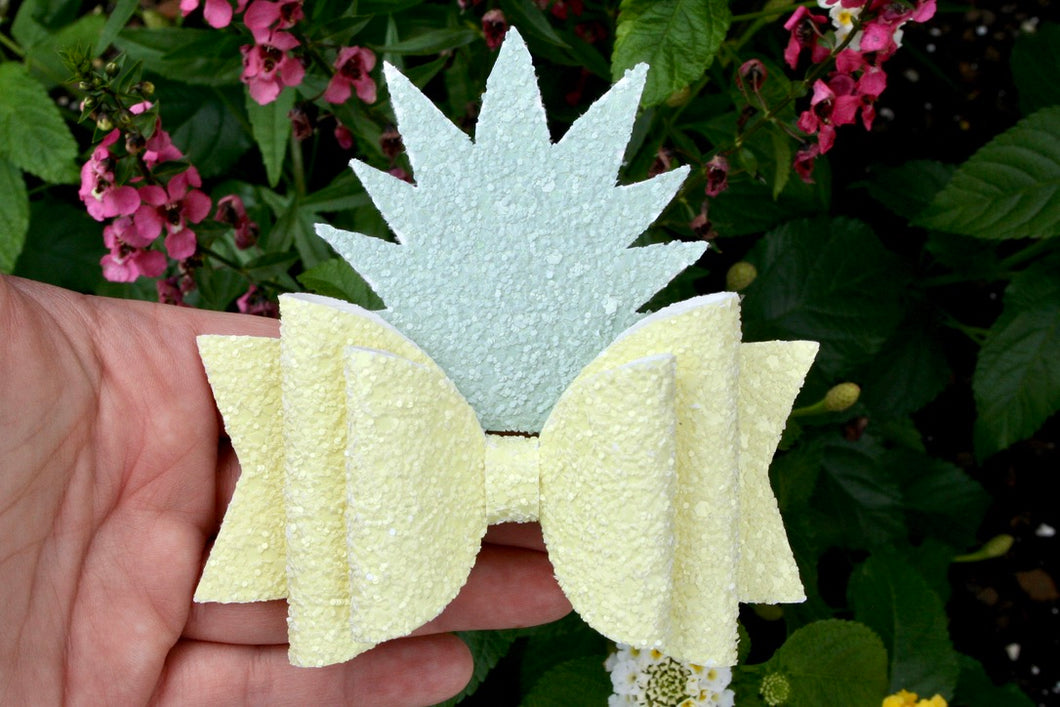 Pineapple Large Ellie Bow