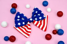 Load image into Gallery viewer, Stars &amp; Stripes Avery Bow
