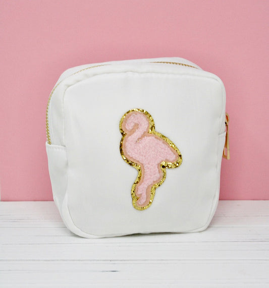 Flamingo Cube Luxe Bag