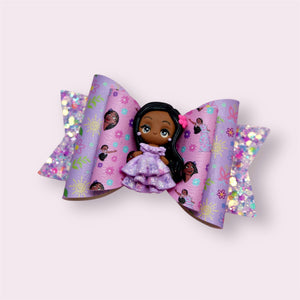 Floral Sister Large Ellie Bow (2nd Version)