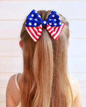 Load image into Gallery viewer, Stars &amp; Stripes Avery Bow
