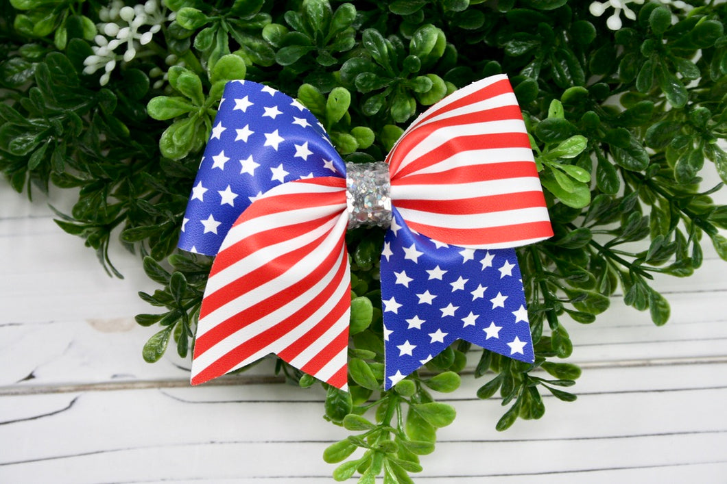 Stars & Stripes Callie Bow (Twist Version)