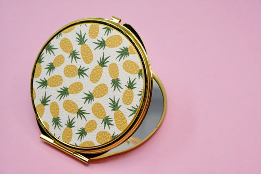 Pineapple Compact Mirror