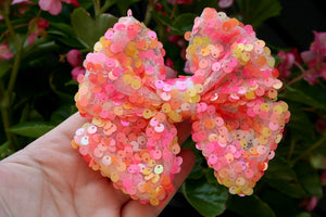 Tropical Sunset Sequin Avery Bow