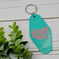 Anxious Drivers Club Motel Keychain