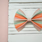 Serenity Stripes Baby Kate Bow