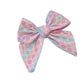 Pastel Mermaid Scales Large Everly Bow