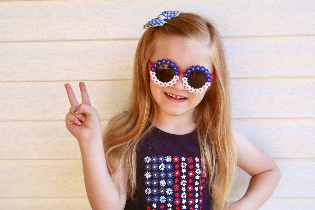 Freedom & Flowers Kids Sunnies