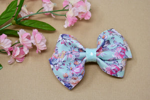 Mint Floral Essence Jayme Bow