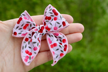 Load image into Gallery viewer, Cheery Cherry Small Remi Bow
