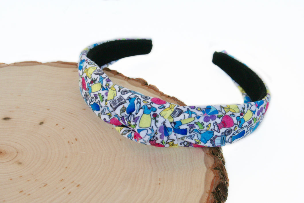 Princess Dress Up Top Knot Headband