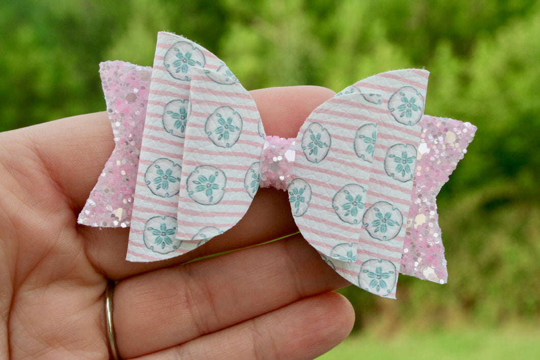 Sweet Sand Dollars Medium Ellie Bow