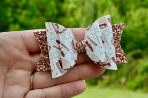 Sweet S'mores Medium Ellie Bow