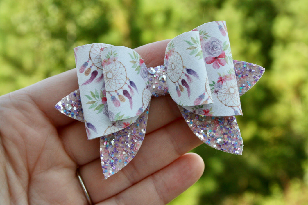 Dreamcatcher Floral Maddie Bow